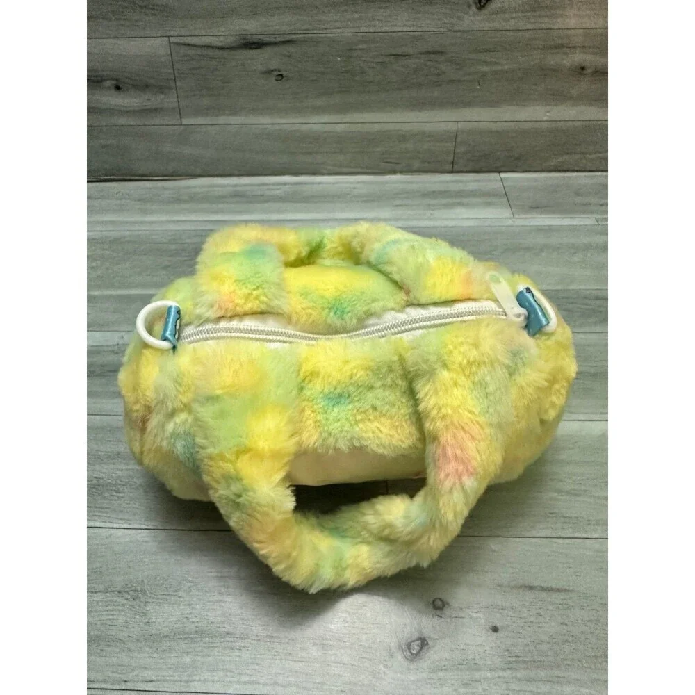 Sanrio Cinnamoroll Plush Handbag in Yellow Green Tie-Dye